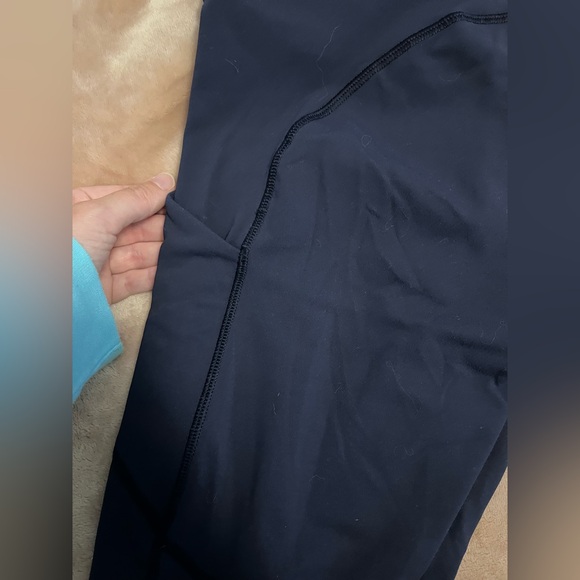 Lululemon Speed Tight Midnight Navy Pockets Luxtreme - Picture 11 of 14